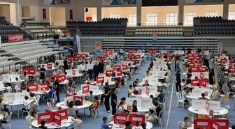 Deneyap uygulama sınavı Turgutlu'da yapıldı, Kaymakam Kapankaya alanı ziyaret etti