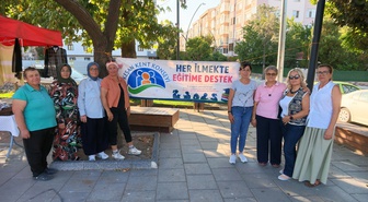 Edirne Keşan'da el emeği ürün satışından 45 bin lirayla 15 öğrenciye destek verildi