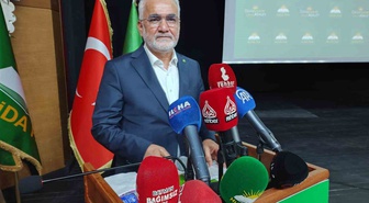 HÜDA PAR Batman İl Kongresi'nde Davut Şahin görevi Mehmet Emin Doğru'ya devretti