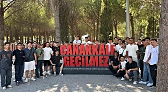 Karapınar ve Emirgazili gençler Çanakkale’de tarihe yolculuk yaptı