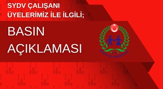 Koop-İş, SYDV çalışanlarının personel maliyeti olarak görülmesine tepki gösterdi