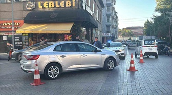 Kütahya Tavşanlı'da otomobil ile motosiklet çarpıştı, 1 kişi yaralandı