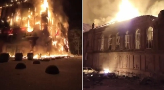 Rusya, Ukrayna'yı yangın yerine çevirdi! 172 İHA ile gece boyunca vurdular