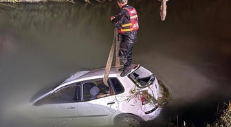 Tokat'ta sulama kanalına uçan otomobilde 2 kişi hayatını kaybetti