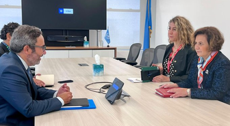 UNOPS İcra Direktörü Moreira da Silva, BM 81. Genel Kurul marjında Ekinci ile görüştü