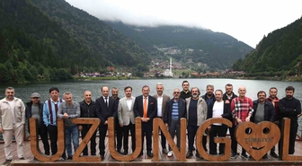 Uzungöl'de turizm işletmeleri, sezonun dört mevsim sürmesi için TTSO ile buluştu