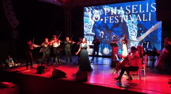 Antalya Kemer'de 16'ncı Phaselis Festivali, 2 bin 700 yıllık antik kentte başladı