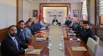 Bayburt'ta güvenlik ve asayiş toplantısı Vali Eldivan başkanlığında yapıldı
