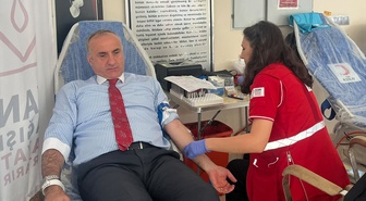 BİK Samsun çalışanları Kızılay'ın kan bağışı kampanyasına destek verdi