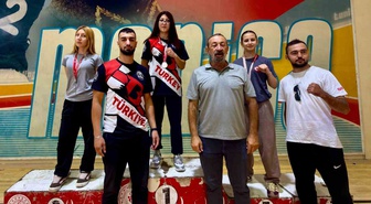 Bilecikli muaythai sporcuları Manisa'daki 17. Zafer Kupası'ndan 8 dereceyle döndü