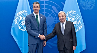 BM Genel Sekreteri Guterres, İspanya Başbakanı Sanchez ile New York'ta buluştu
