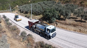 Bursa Büyükşehir Belediyesi, Kestel'de 4 mahallede 11 bin 500 metrelik yolu yeniledi