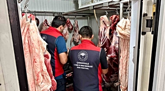 Çan Tarım ve Orman Müdürlüğü ekipleri Etili’de gıda işletmelerini denetledi