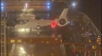 Cape Town'da helikopterle tahliye edilen yaralı denizci hastaneye sevk edildi