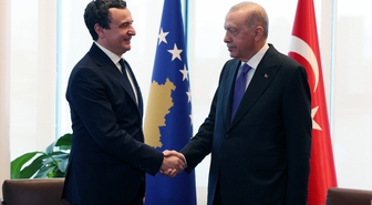 Cumhurbaşkanı Erdoğan, Kosova Başbakanı Kurti'yi kabul etti
