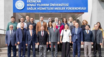 EBYÜ Sağlık Hizmetleri MYO müdürlüğünü Doç. Dr. Fatih Aydoğdu devraldı