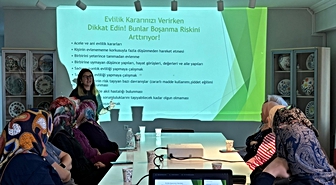 Eskişehir Aile ve Sosyal Hizmetler İl Müdürlüğü ADEM'de aile eğitimi düzenledi