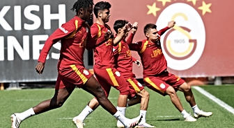 Galatasaray, Kasımpaşa maçı hazırlıklarını Okan Buruk yönetiminde sürdürdü