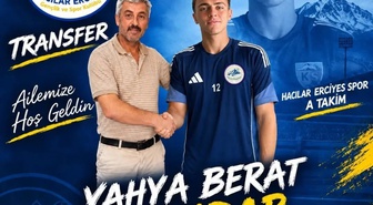 Hacılar Erciyesspor, 20 yaşındaki kaleci Yahya Berat Alemdar'ı transfer etti