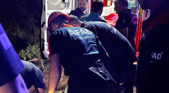 Kahramanmaraş'ta arazide yürüyen AFAD ekibi çamura saplanan yaşlı adamı kurtardı