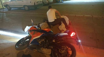 Keçiören'de motosiklet çalan 2 hırsız kamerada, Altındağ'da yakalanıp tutuklandı