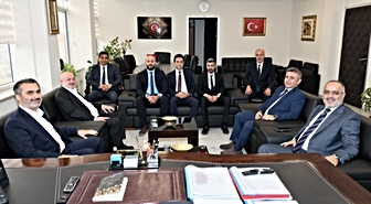 Kırıkkale'de sağlık yatırımları, Kaplan ve Ceylan'ın Polat ziyaretinde ele alındı