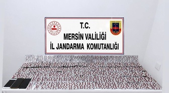Mersin'de uyuşturucu operasyonunda 4 bin 172 hap ele geçirildi, 2 şüpheli tutuklandı
