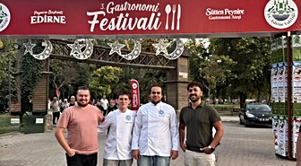 NKÜ Şarköy MYO, Edirne Gastronomi Festivali'nde iki altın madalya ve kupa kazandı