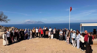 Şehit aileleri ve gazilerin Çanakkale çıkarması