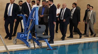 Ağrı'da Fizik Tedavi Hastanesi'nde hidroterapi ünitesi kentte ilk kez hizmete başladı