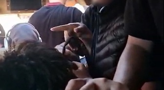 Aksaray'da öğrenci servisi tıka basa lise öğrencilerini okula taşıyor