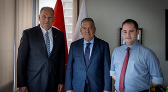 Avrupa Okçuluk Federasyonu heyeti, Topaloğlu'nu ziyaret edip sezon takvimini görüştü