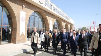 Bakan Uraloğlu, Siirt Havalimanı Yeni Terminal Binası açılış töreninde konuştu: