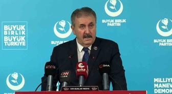 BBP Genel Başkanı Destici: 'Devletimiz geçmişte olduğu gibi yarın da terörün kökünü kazıyacak'