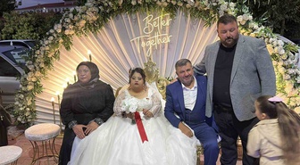 Burdur'da down sendromlu genç kıza temsili düğün düzenlendi, polis eskortluk yaptı