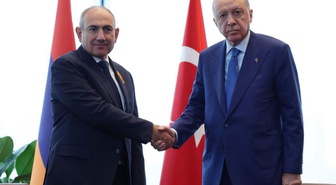 Cumhurbaşkanı Erdoğan, Ermenistan Başbakanı Paşinyan'ı kabul etti