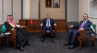 Dışişleri Bakanı Fidan, BM'de Suriye ve Suudi Arabistan'la üçlü toplantı düzenledi