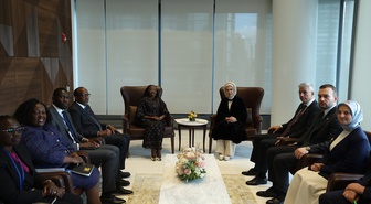 Emine Erdoğan, Kenya Cumhurbaşkanı'nın eşi Rachel Ruto ile görüştü: