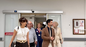 Erzincan'daki hastanenin başhekimi Taş, Başbağlar'da hizmetleri yerinde inceledi