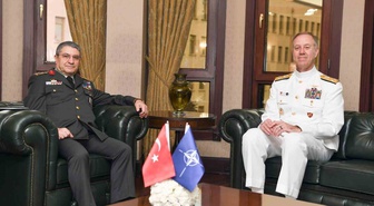 Genelkurmay Başkanı Bayraktaroğlu, NATO Napoli Komutanı Wikoff'u ağırladı