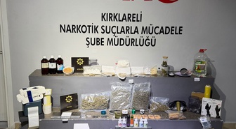 Kırklareli merkezli 5 ilde düzenlenen uyuşturucu operasyonunda 6 şüpheli tutuklandı