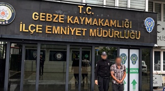 Kocaeli Gebze'de 21 yıl 11 ay 22 gün kesinleşmiş hapis cezası olan S.T. tutuklandı