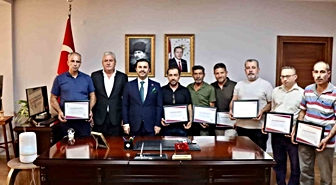 Koçarlı Kaymakamı Taşkın, 25 yıllık esnaflarla Ahilik geleneğini değerlendirdi