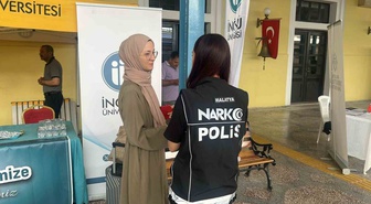 Malatya'da emniyet, üniversite öğrencileri ve velilerine UYUMA ve KADES'i anlattı