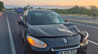 Malatya Darende'de karşıya geçen yayaya otomobil çarptı, 70 yaşındaki yaya öldü