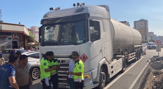 Mersin Erdemli'de tanker kadına çarptı, kadın hayatını kaybetti