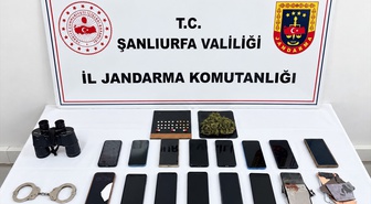 Şanlıurfa Akçakale'de dolandırıcılık şüphelileri dronla yakalandı, 3 kişi tutuklandı