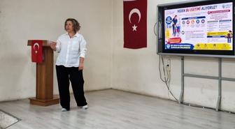 Sarıgöl'de 38 okul çalışanı 8 saatlik iş güvenliği eğitimi aldı