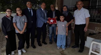 Sarıgöl’de şehit ailesine vefa ziyareti