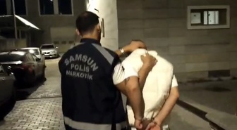 Uyuşturucudan 10 yıl 10 ay kesinleşmiş hapis cezası olan şahıs Samsun'da yakalandı